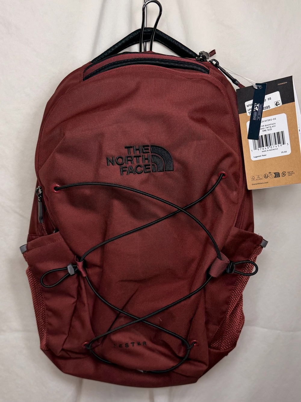 The North Face Jester Backpack - NWT-Burgundy